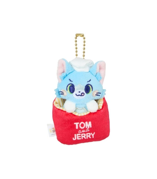 Tom & Jerry Gokko Series French Fries Tom Plush Pendant