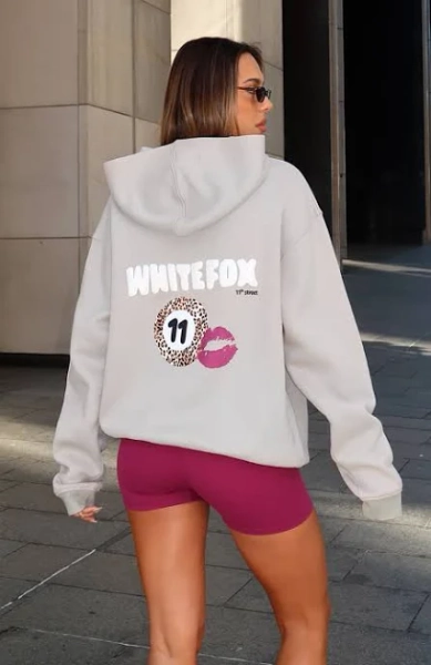 11th Street She's So Lucky Oversized Hoodie
