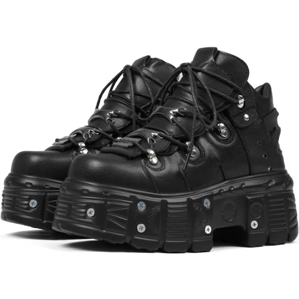 Y2k Gothic Platform Ankle Boots