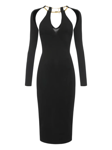 Elisabetta Franchi halterneck midi dress | 42