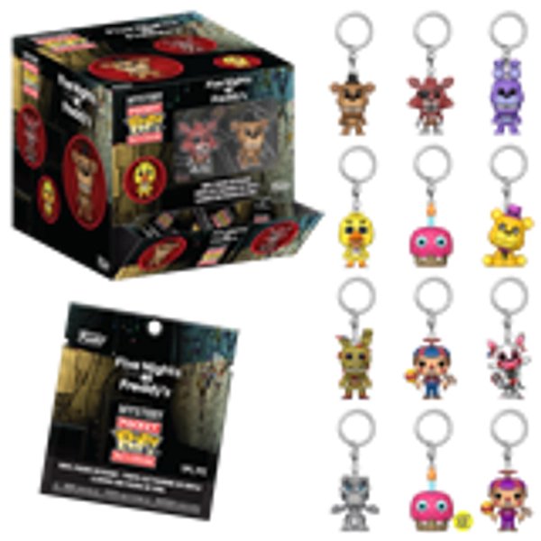 Five Nights At Freddy's FNAF Mystery Funko Pop Vinyl Keychain | Pop Vinyl | Free shipping over £20 | HMV Store