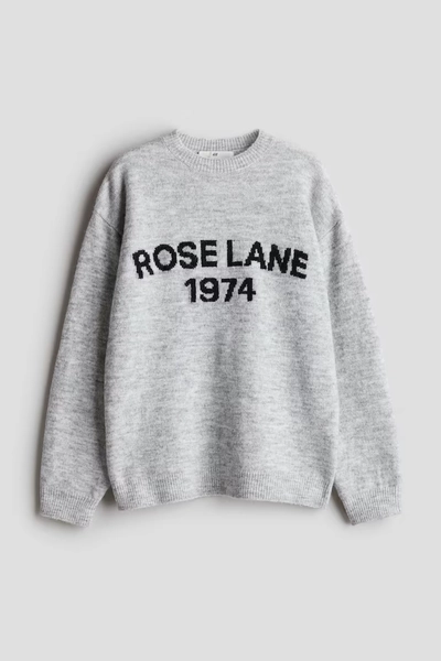 Loose Fit Sweater - Gray
