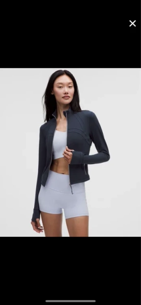 Define Cropped Jacket *Nulu - True Navy