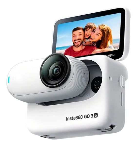 Câmera de vídeo Insta360 Go 3s 64gb 4k cor branca