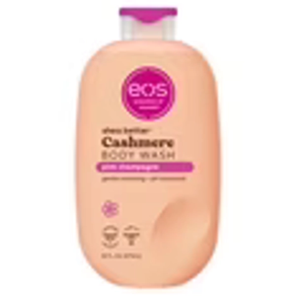 eos Shea Better Cashmere Body Wash, Pink Champagne, Creamy Gel Formula, 16 fl oz.