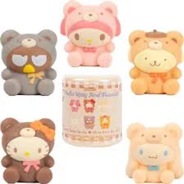 Hamee Sanrio Hello Kitty and Friends Series 7 Latte Bear SquiSHU Capsule Squishy Toy