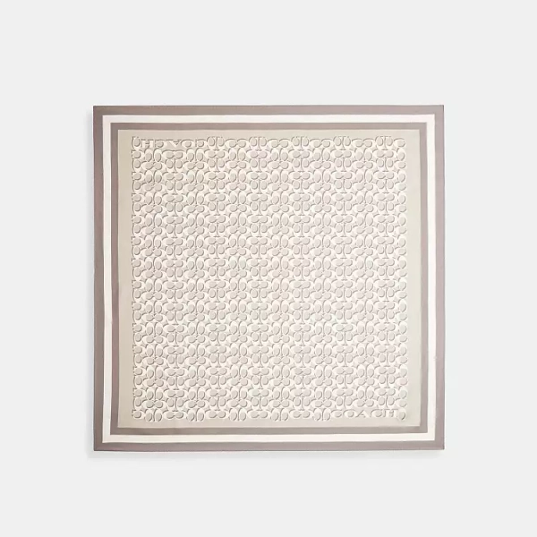 Signature Silk Square Scarf