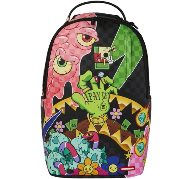 Sprayground Zombie Collage Backpack