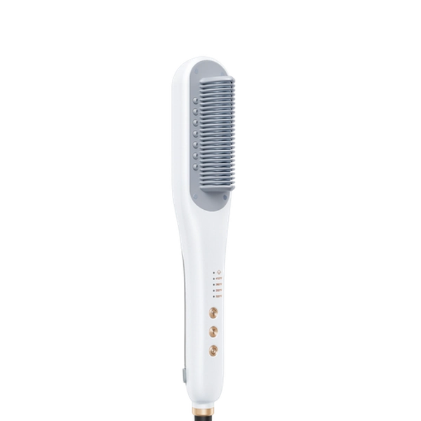 Steamline Pro Steam Straightener Brush - White