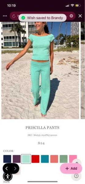 Priscilla Pants