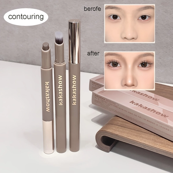 Contouring and Nose Shading Dual-Use Makeup Stick | Ideal for Daily Use and Special Occasions, Perfect Valentine'S Day or Birthday Gift