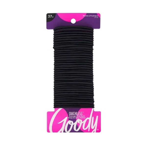 Goody Comfortable Elastic Hair Accessories Set - 4mm - 37ct