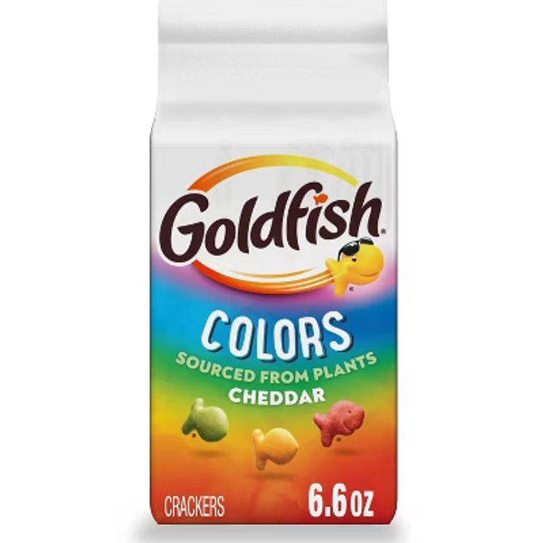 Goldfish Colors Cheddar Cheese Crackers Bag - 6.6oz