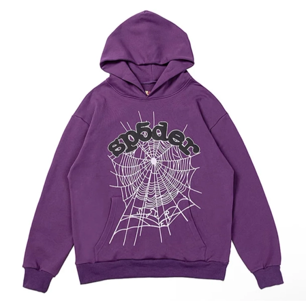 Web Purple Hoodie – Spider Clothing Store