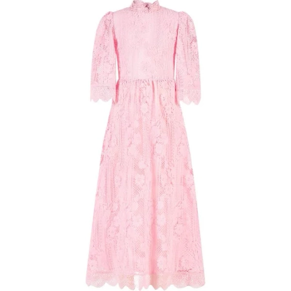 Marlo Kids Kiara Embroidered Maxi Dress