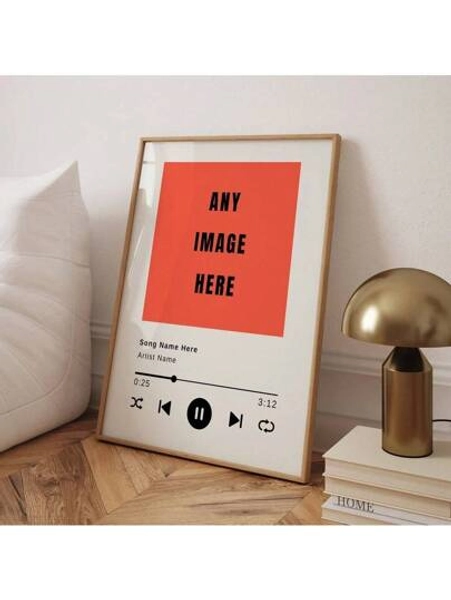 1PC Custom Music Album Poster Print, Personalized Canvas Song Poster, High Definition Printing, Choose Your Own Album, Gift For Her Home Wall Hanging Decoration,Frameless