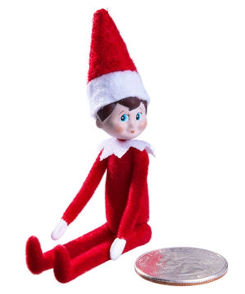 World's Smallest Elf on the Shelf: A tiny version of Santa's little helper.
