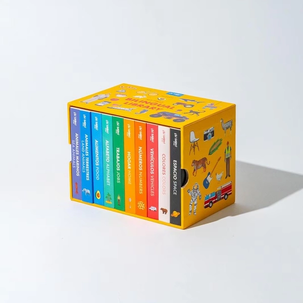 Bilingual Board Book Set: Latin American Culture, English-Spanish Vocabulary