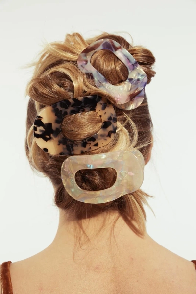 Flat Oval Claw Clip | Hair Clip | Claw Clip