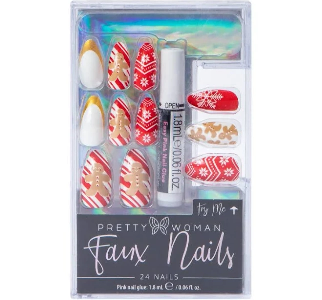 Pretty Woman Faux Nails