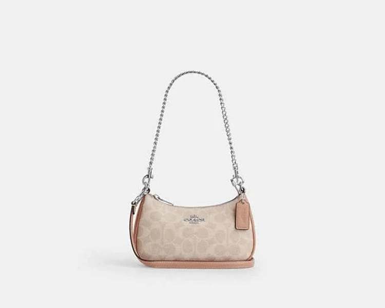 Coach Teri Mini Crossbody Bag In Signature Canvas Women's