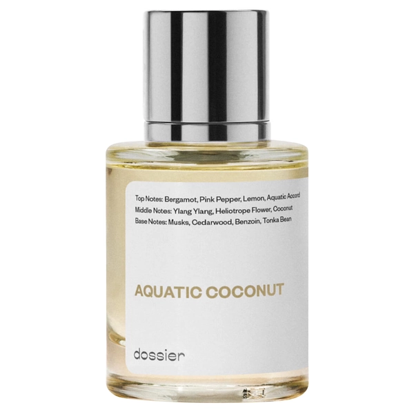 Dossier Aquatic Coconut Eau De Toilette, Inspired by Maison Margiela's Replica Beach Walk, Unisex Perfume, 1.7 oz - Walmart.com