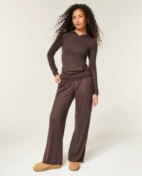 Always Cozy Wide-Leg Pants