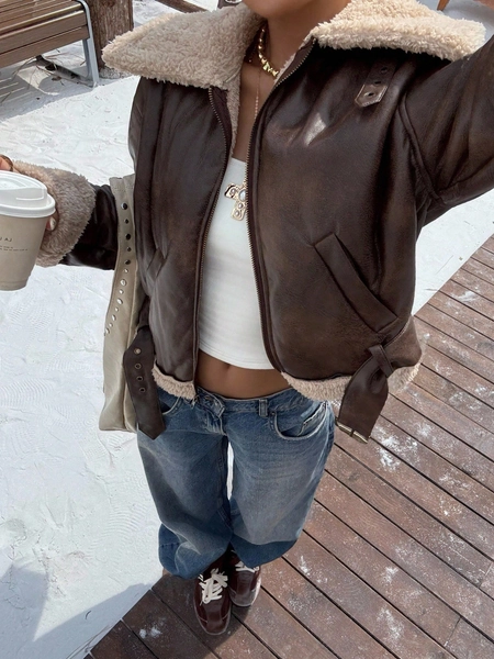 Brown jacket 