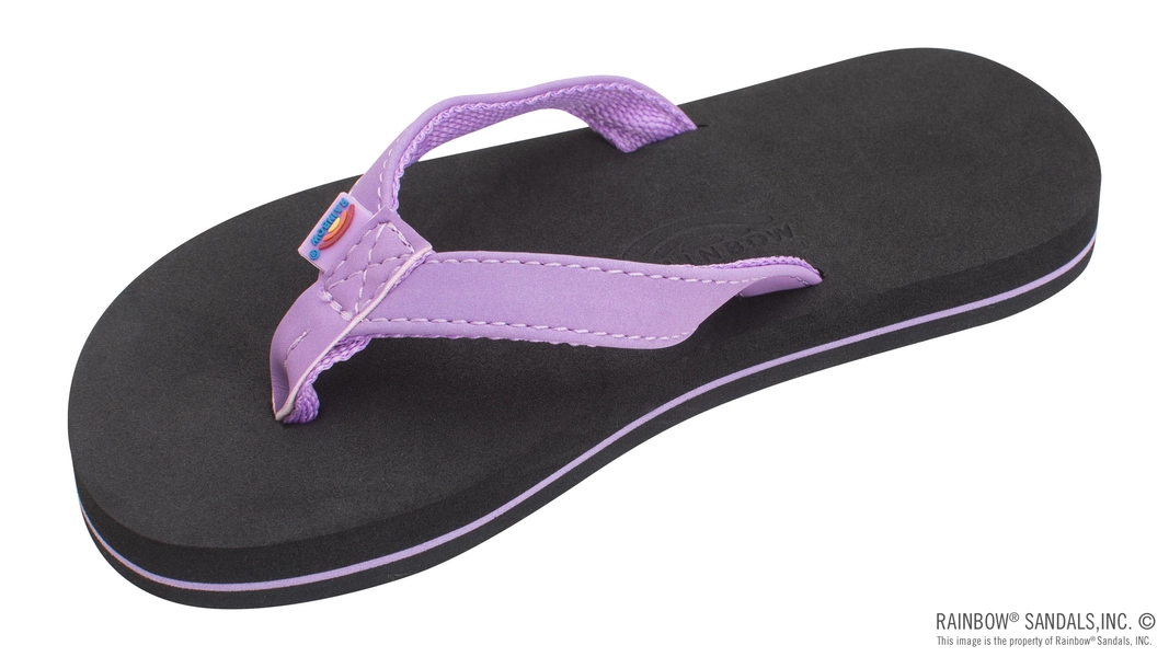 The Grombow - Soft  Rubber Top Sole  with 1/2" Narrow Strap and Pin line