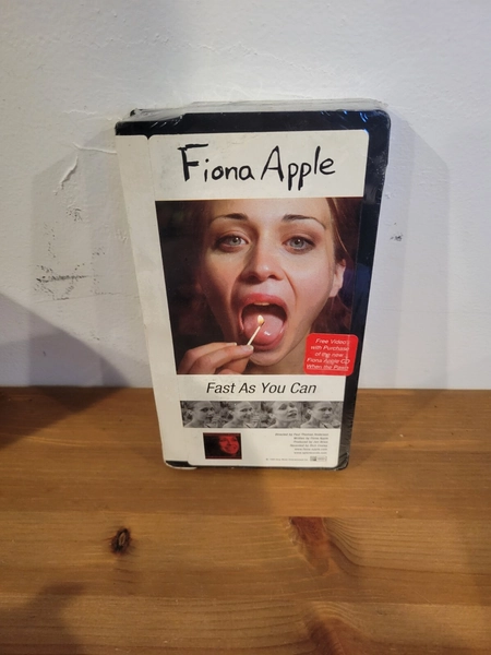 Fiona Apple - Fast As You Can Promo Only Music Video VHS Tape Sealed New
