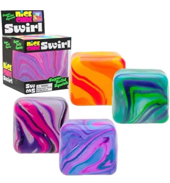 /5.5cm Soft and Glutinous Sensory Stress-relief Toy Needoh Cube Filled with Gel Stretchable Ball