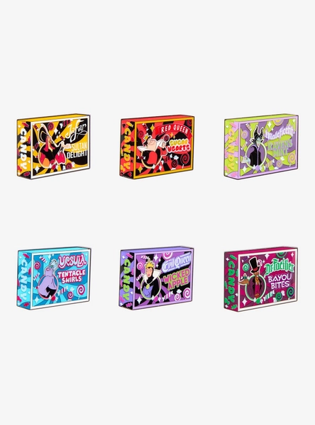 Loungefly Disney Villains Candy Box Blind Box Enamel Pin - BoxLunch Exclusive