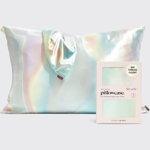 Kitsch Satin Pillowcase King Aura