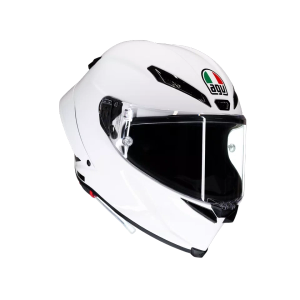 PISTA GP RR MONO WHITE - FULL-FACE MOTORCYCLE HELMET E2206 DOT