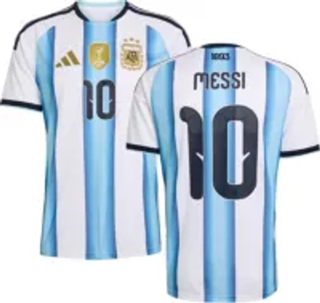 adidas Adult Argentina Lionel Messi #10 2026 Home Replica Jersey