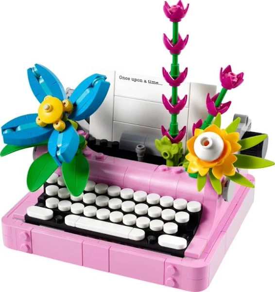 LEGO Creator Typewriter with Flowers