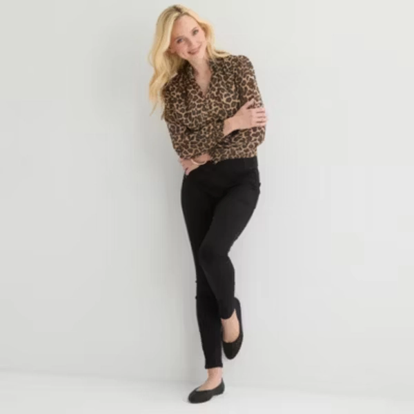 St. John's Bay Womens Tall High Rise Jegging Jean