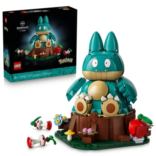 LEGO Pokémon Munchlax Adult Building Set 72150