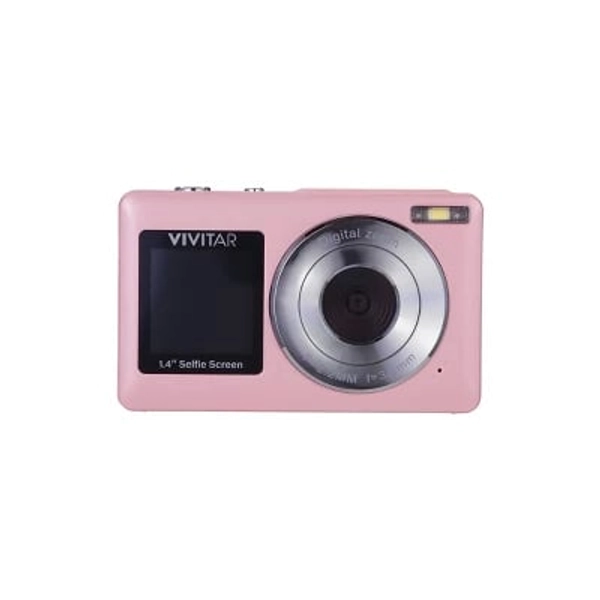 Vivitar SnapShot Duo Digital Camera - Petal Pink