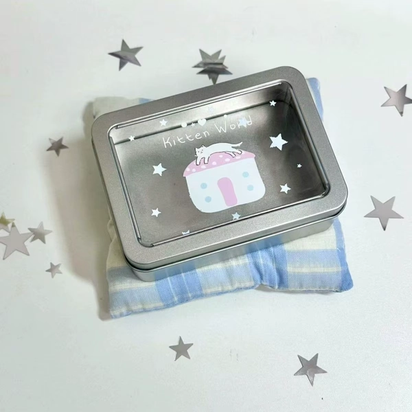 Kpop Photocard Holder Tinplate Card Storage Box Photo Album Case Container Idol Display Card Organizer Desktop School Stationary - AliExpress 21