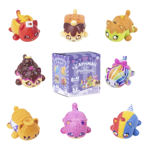 Aphmau MeeMeow Mystery Figures – Series 6, Blind Box: 1 of 8 Possible Carnival Treats MeeMeows Toys Ages 5+
