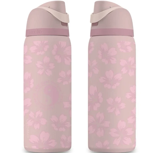 T&C Surf 32 oz Triple Sakura Owala Rose Quartz