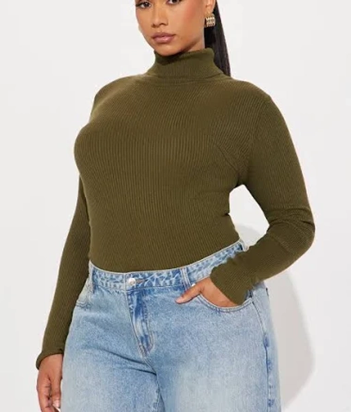 Fashion Nova Women's Tara Turtle Neck Sweater