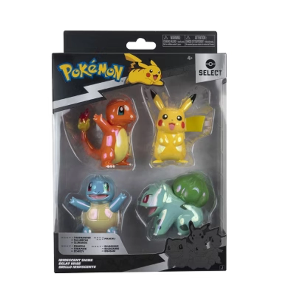 Pokemon Select Battle Action Figure - 4pk