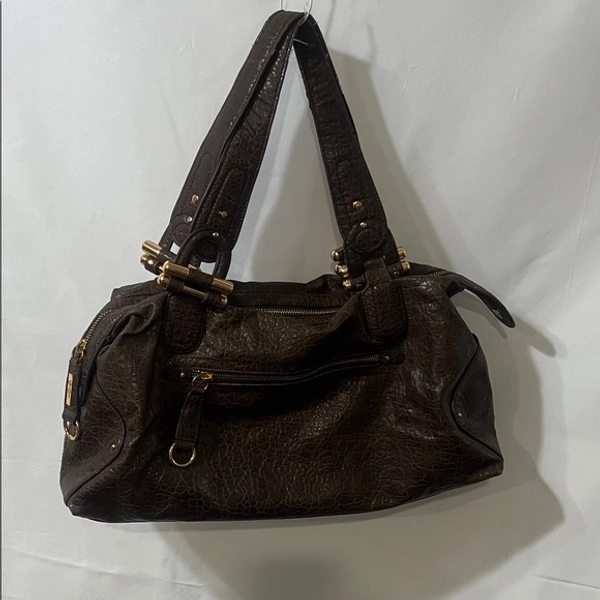 Jessica Simpson | Bags | Jessica Simpson Dark Brown Shoulder Bag | Poshmark