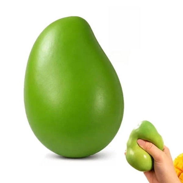 Crunchy Mango Squishy, Big Butter Squishy Gifts, Green
