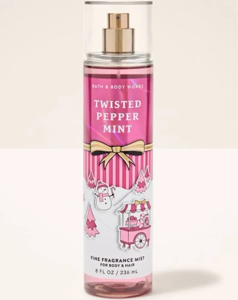 Bath & Body Works Twisted Peppermint Fine Fragrance Mist