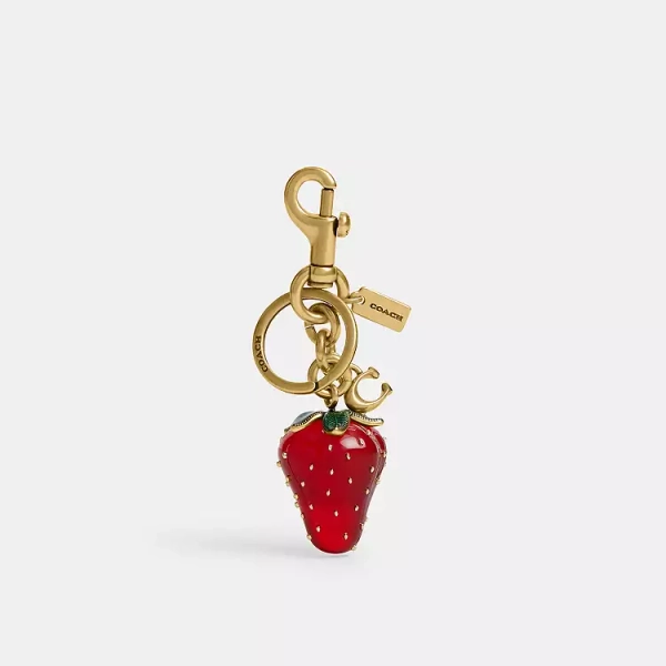 Strawberry Bag Charm