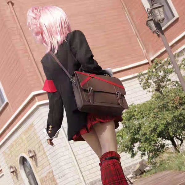 Anime Hinamori Amu Backpack Cosplay Crossbody Bag Student JK Uniform Messenger Shoulder Bags PU Handbag Carnival Party Prop - AliExpress 200000532