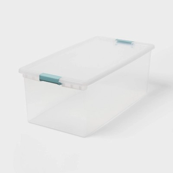 110qt Storage Bin with Latches - Brightroom™